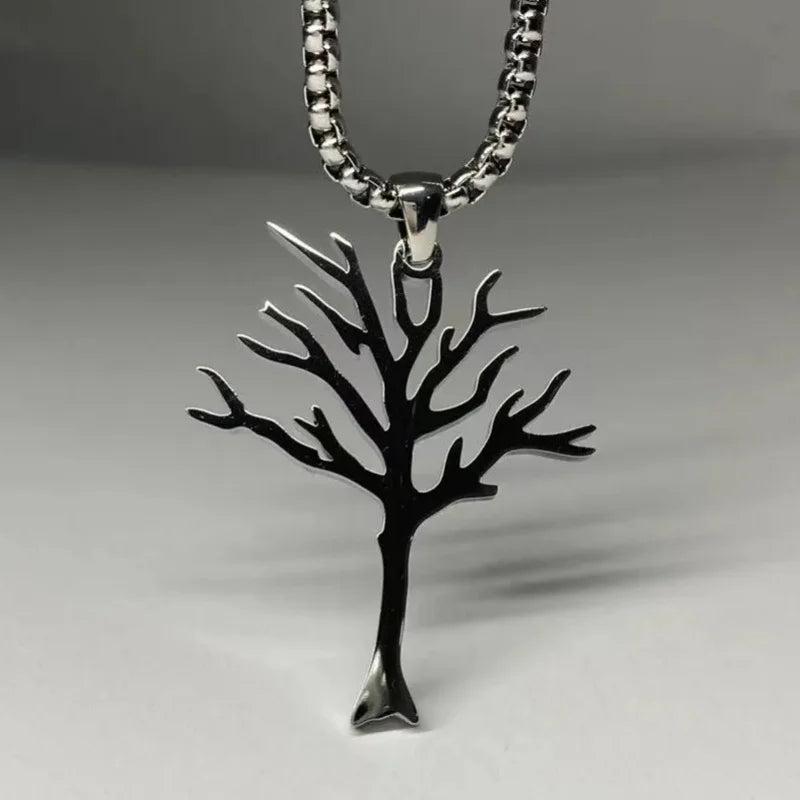 Xxxtentacion “leafless tree” pendant chain