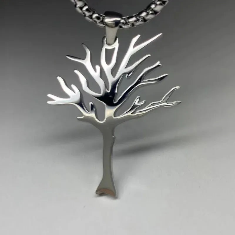 Xxxtentacion “leafless tree” pendant chain