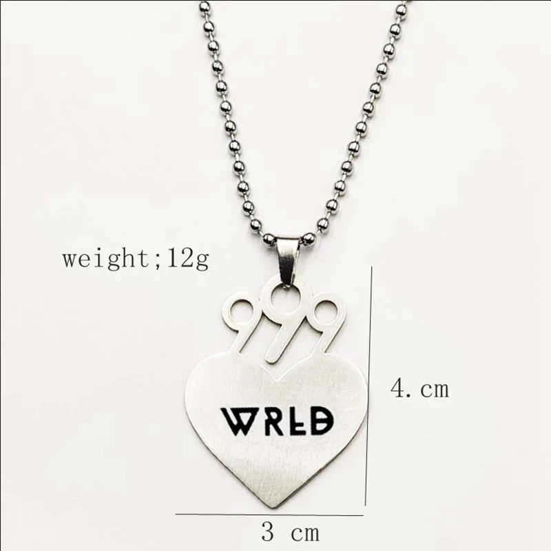 JUICE WRLD 999 Pendant Necklaces