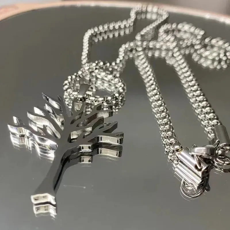 Xxxtentacion “leafless tree” pendant chain