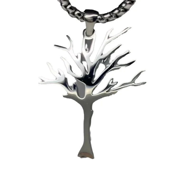 Xxxtentacion “leafless tree” pendant chain